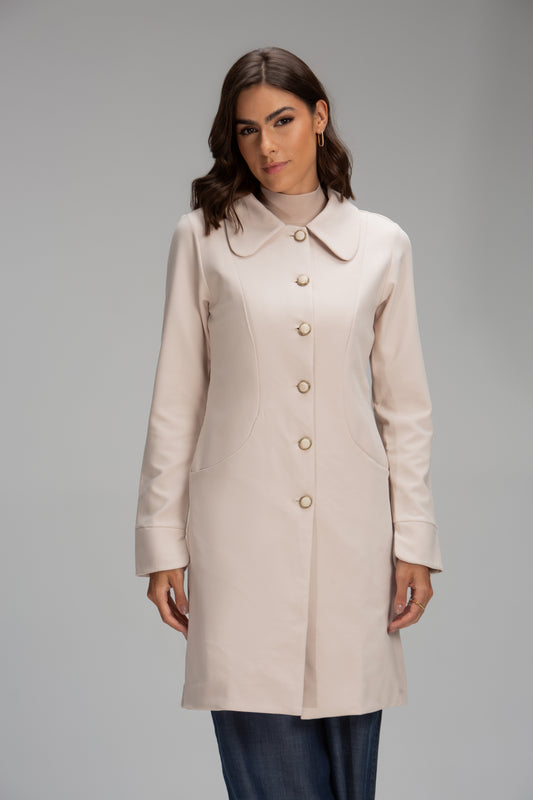 Alana - Jaleco Gola Boneca