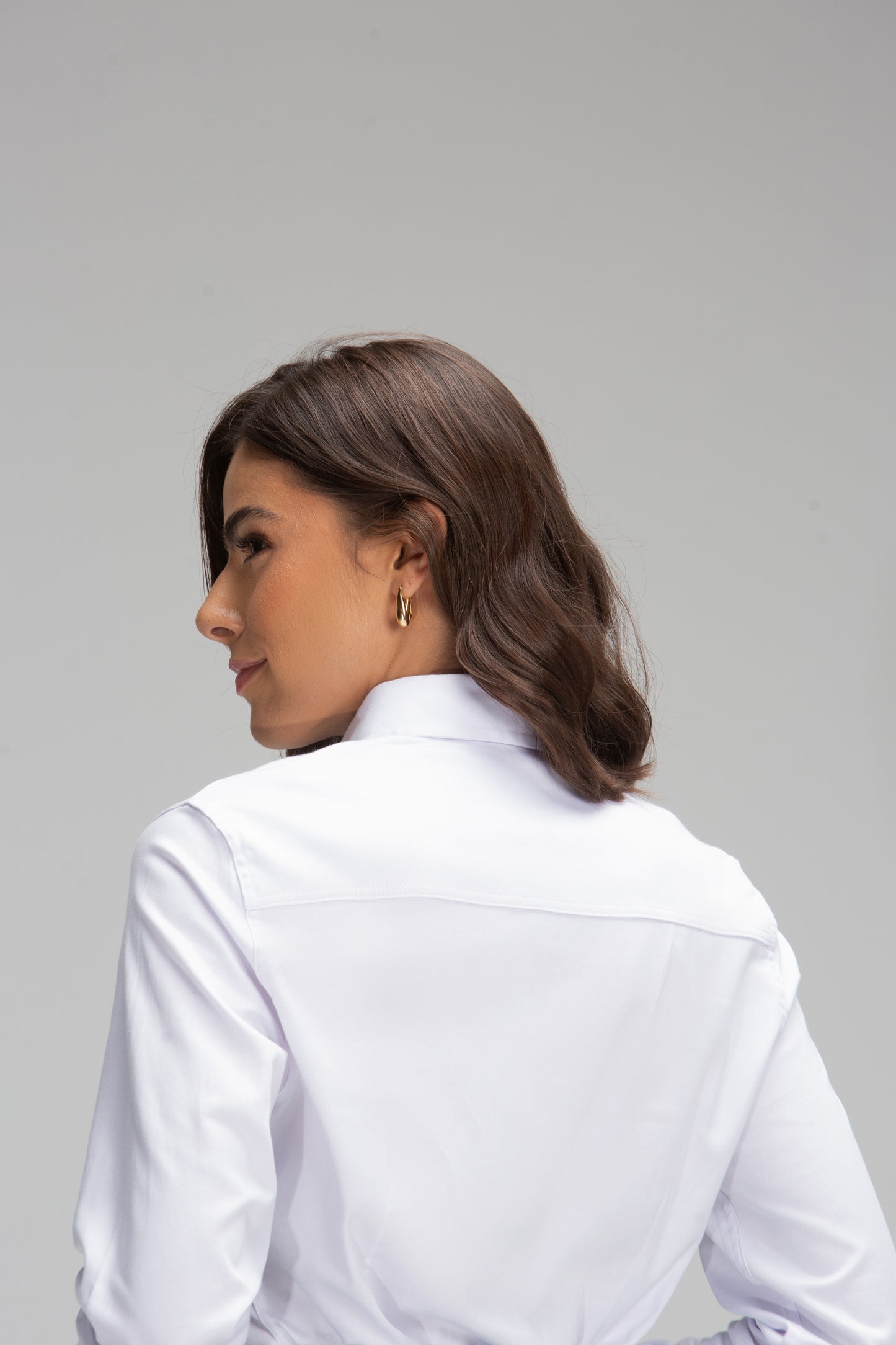 Zoe - Camisa Acetinada