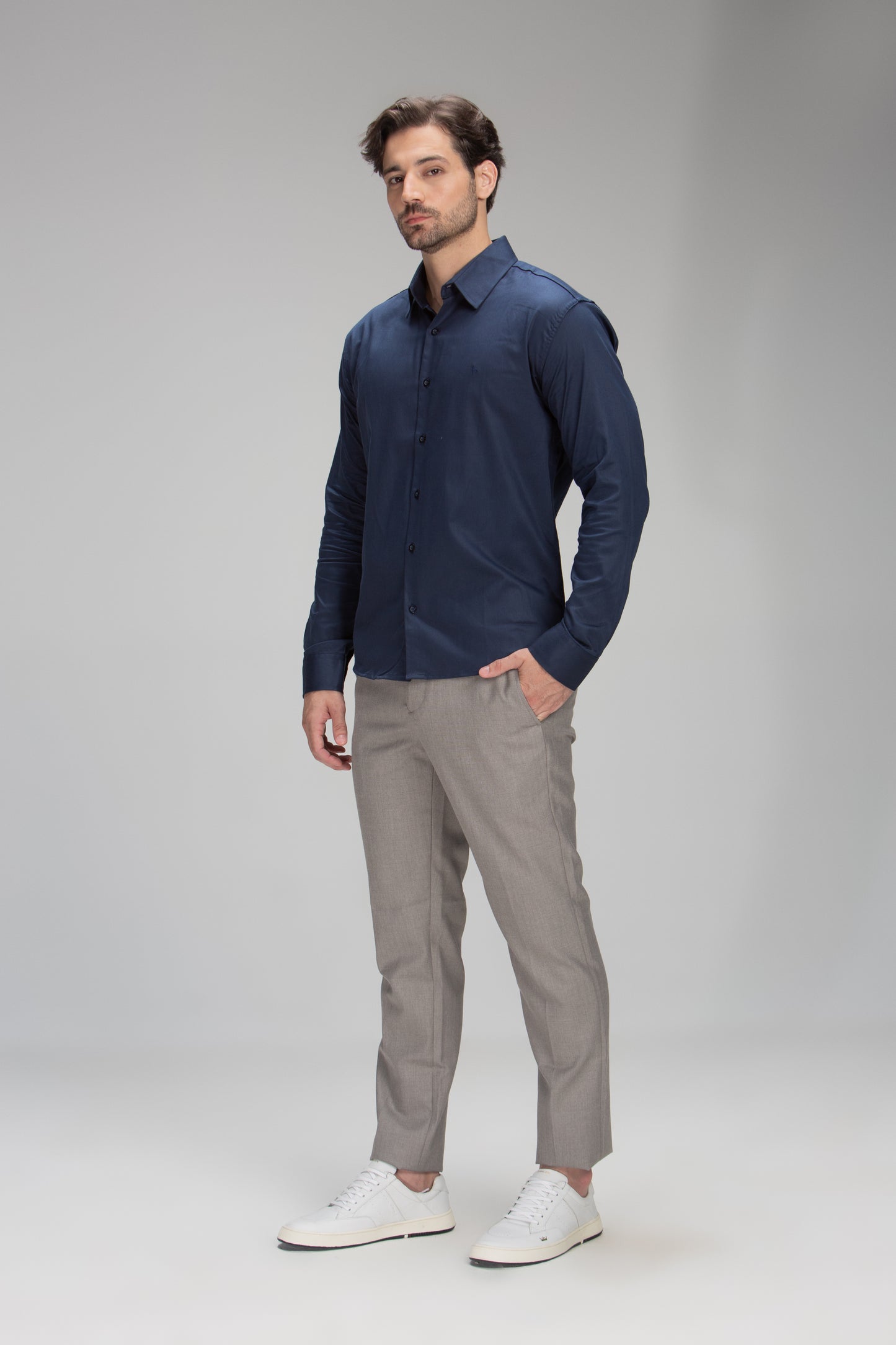 Zack - Camisa Acetinada